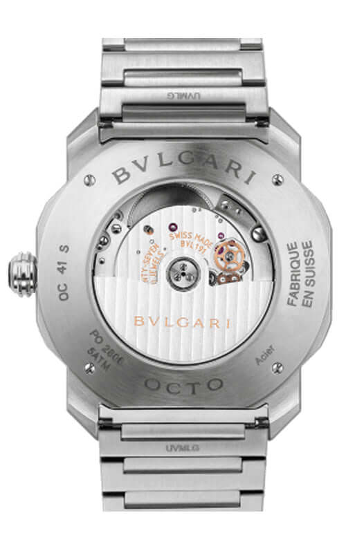 Bulgari OCTO ROMA II Blue Dial 102856 / BANDIERA JEWELLERS