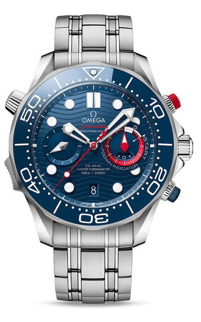 Omega Seamaster Diver 300M Master Chronometer Chronograph America's Cup 210.30.44.51.03.002
