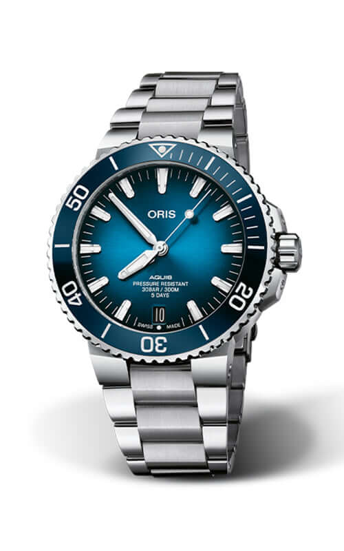 Oris Aquis Date Calibre 400  01 400 7763 4135-07 8 24 09PEB Bandiera Jewellers