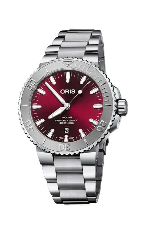 Oris Aquis Date Watch 01 733 7730 4158-07 8 24 05PEB Bandiera Jewellers