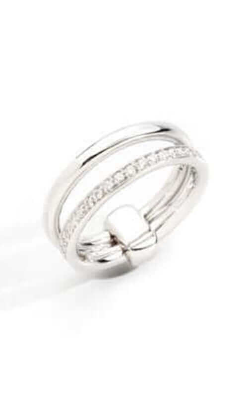 Pomellato Iconica Ring with Diamonds PAC0100O2WHRDB000 Bandiera Jewellers
