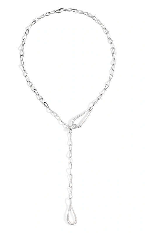 Pomellato Fantina Necklace with Pendant 18k White Gold with Diamonds PCC1021O2WHRDB000 | Bandiera Jewellers Toronto and Vaughan