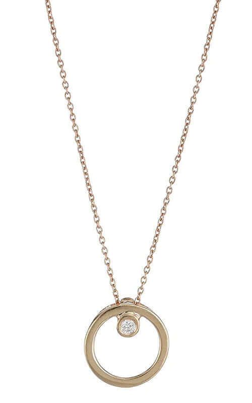 ネックレス・ペンダント Monday Edition _ Bold Ring Pendant Long Necklace Roberto Coin Open Princess Flower Large White Gold Pendant