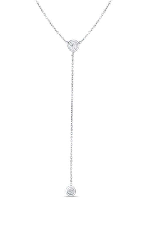 Roberto Coin 18k White Gold and Diamonds Necklace 002102AWCHX0 | Bandiera Jewellers Toronto and Vaughan