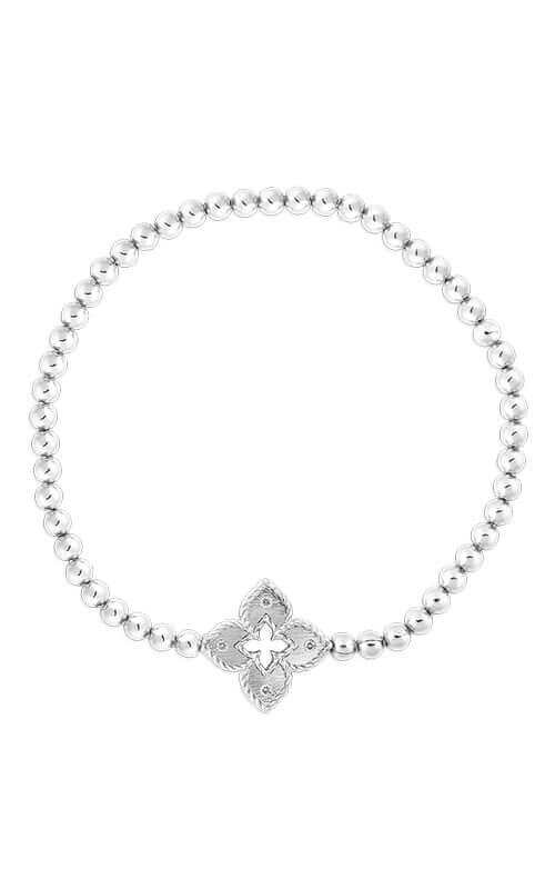 Roberto Coin Venetian Princess 18k White Gold &amp; Diamond Bracelet 7773047AWLBX | Bandiera Jewellers Toronto and Vaughan