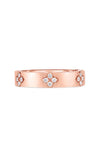 Roberto Coin Love in Verona 18k Rose Gold & Diamonds Ring 8882970AX65X | Bandiera Jewellers Toronto and Vaughan
