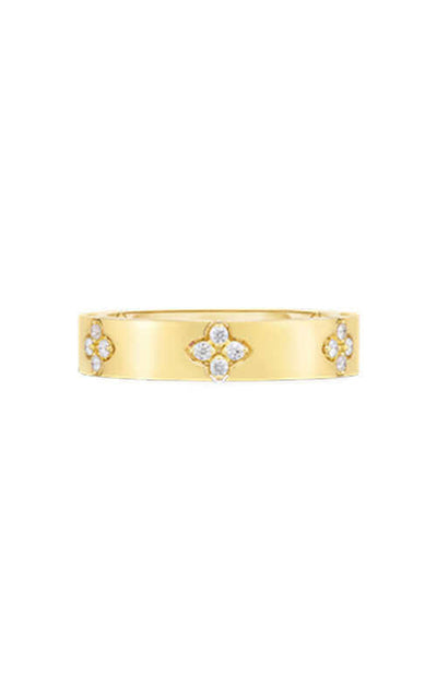 Roberto Coin Love in Verona 18k Yellow Gold & Diamonds Ring 8882970AY65X | Bandiera Jewellers Toronto and Vaughan