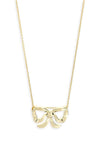 Roberto Coin Bow Gold Necklace 000350AYCH00 Bandiera Jewellers