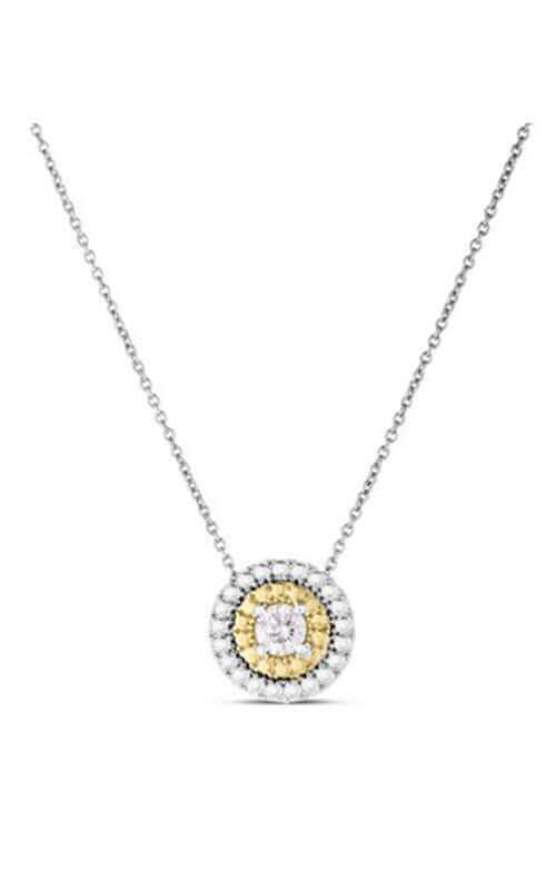 Roberto Coin 18kt WY Siena Diamond Dot Necklace 111477AVCHX0 Bandiera Jewellers