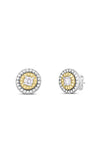 Roberto Coin 18kt WY Siena Diamond Dot Earrings 111477AVERX0 Bandiera Jewellers