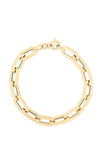 Roberto Coin Oro Classic Gold Paperclip Link Bracelet 531088AYLB00 Bandiera Jewellers