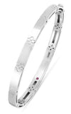 Roberto Coin Love in Verona Narrow Bangle 7773203AWBA0 Bandiera Jewellers