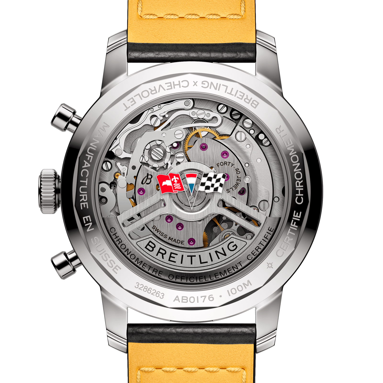 Breitling Top Time B01 Chevrolet Corvette AB01761A1K1X1 Bandiera Jewellers