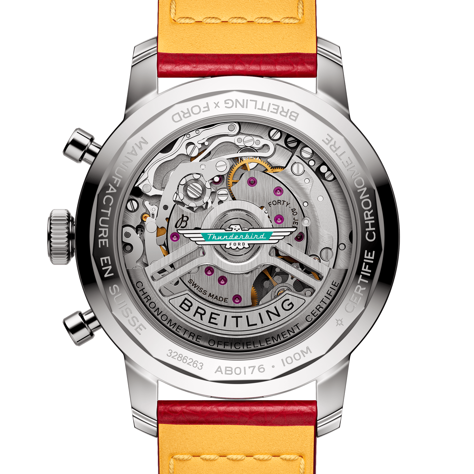 Breitling Top Time B01 FORD Thunderbird AB01766A1A1X1 Bandiera Jewellers