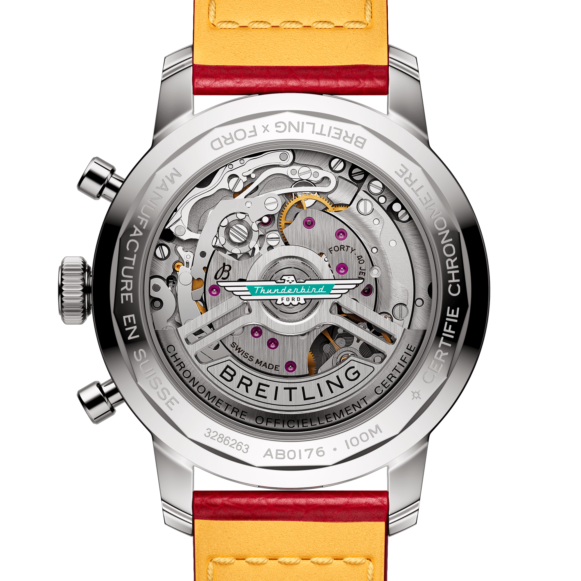 Breitling Top Time B01 FORD Thunderbird AB01766A1A1X1 Bandiera Jewellers