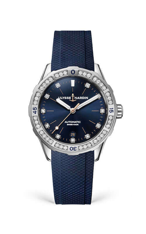 Ulysse Nardin Diver Lady&#39;s Watch 8163-182B-3/13 Bandiera Jewellers