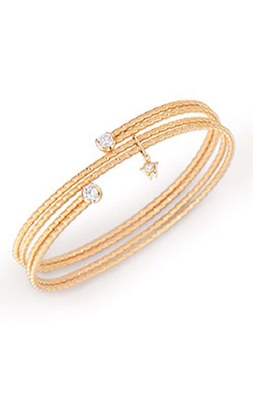 Wellendorff Embrace Me. Solitaire Bracelet Yellow Gold 304781-GG Bandiera Jewellers