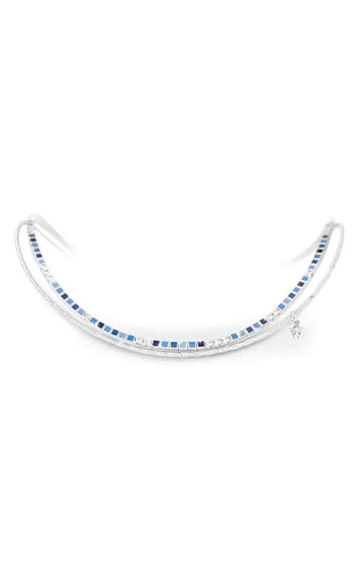 Wellendorff Endless Ocean Necklace 406911 Bandiera Jewellers