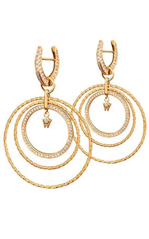 Wellendorff Noble Brilliance of the Sun Earrings 8086367GG Bandiera Jewellers