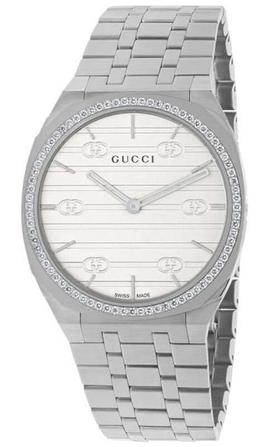 GUCCI 'GUCCI 25H' Steel Watch YA163401 | Bandiera Jewellers Toronto and Vaughan