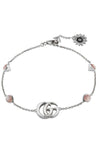 GUCCI GG Marmont Silver & Mother of Pearl Bracelet YBA527393002 | Bandiera Jewellers Toronto and Vaughan