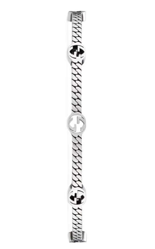 GUCCI Interlocking G Silver Bracelet YBA661529001 | Bandiera Jewellers Toronto and Vaughan