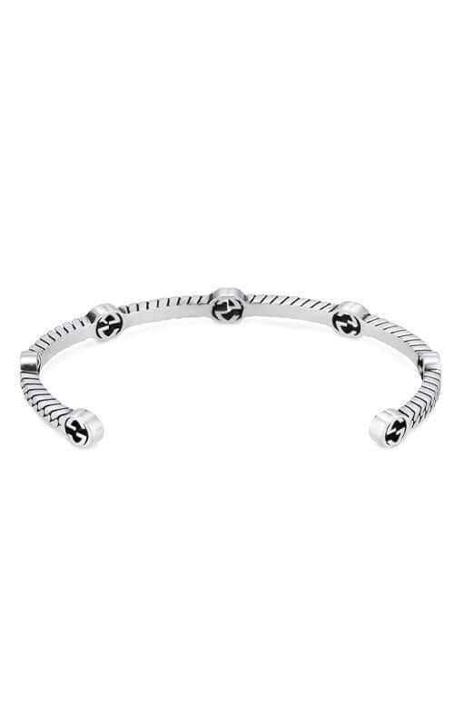 【新品磨き】OLD GUCCI / グッチ G LOCKED BRACELET Gucci Trademark Sterling Silver Padlock Bracelet