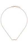 GUCCI Link to Love 18k Rose Gold Necklace YBB662108002 | Bandiera Jewellers Toronto and Vaughan