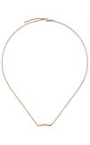 GUCCI Link to Love 18k Rose Gold Necklace YBB662108002 | Bandiera Jewellers Toronto and Vaughan