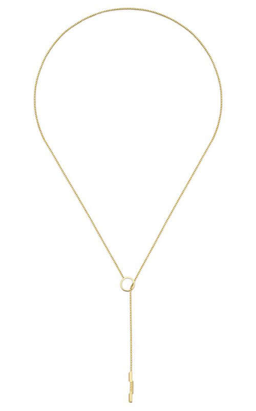 GUCCI Link to Love 18k Yellow Gold Rope Necklace YBB66211000100U | Bandiera Jewellers Toronto and Vaughan