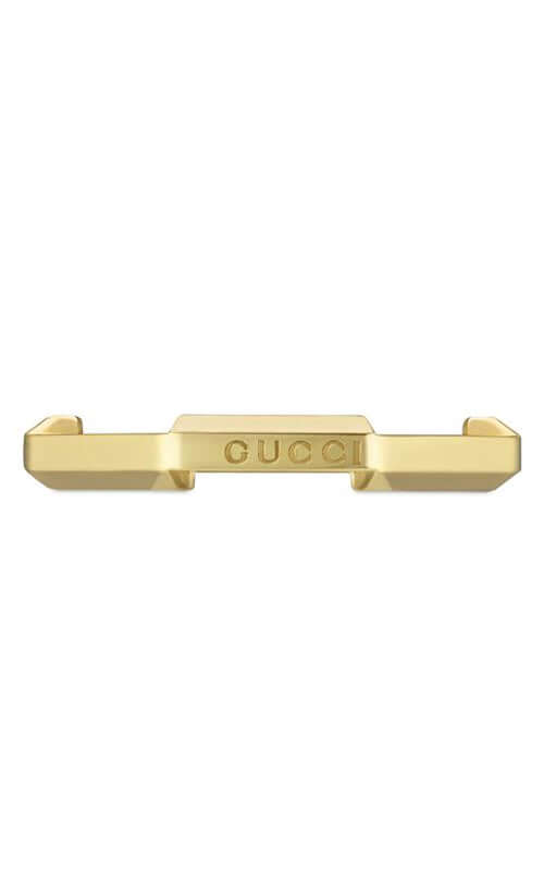 GUCCI Link to Love 18k Yellow Gold Ring YBC662194001 | Bandiera Jewellers Toronto and Vaughan