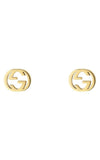 GUCCI Interlocking G 18k Yellow Gold Earrings YBD66211100100 | Bandiera Jewellers Toronto and Vaughan