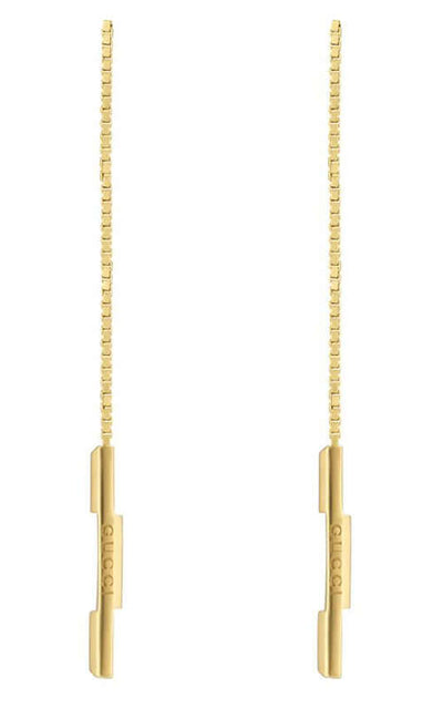 GUCCI Link to Love 18k Gold Earrings YBD66211500100U | Bandiera Jewellers Toronto and Vaughan