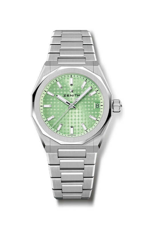 Zenith DEFY Skyline Green Dial Watch 03.9400.670/61.I001 Bandiera Jewellers