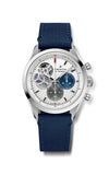 Zenith Chronomaster Open - Blue Cordura (White dial) Ref 03.3300.3604/69.C823 Bandiera Jewellers