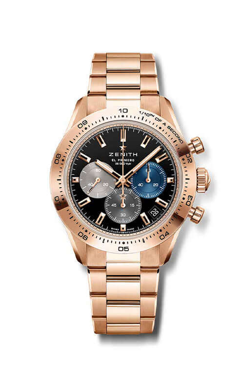 Zenith Chronomaster Sport – Gold Black Dial 18.3101.3600/21.M3100 Bandiera Jewellers