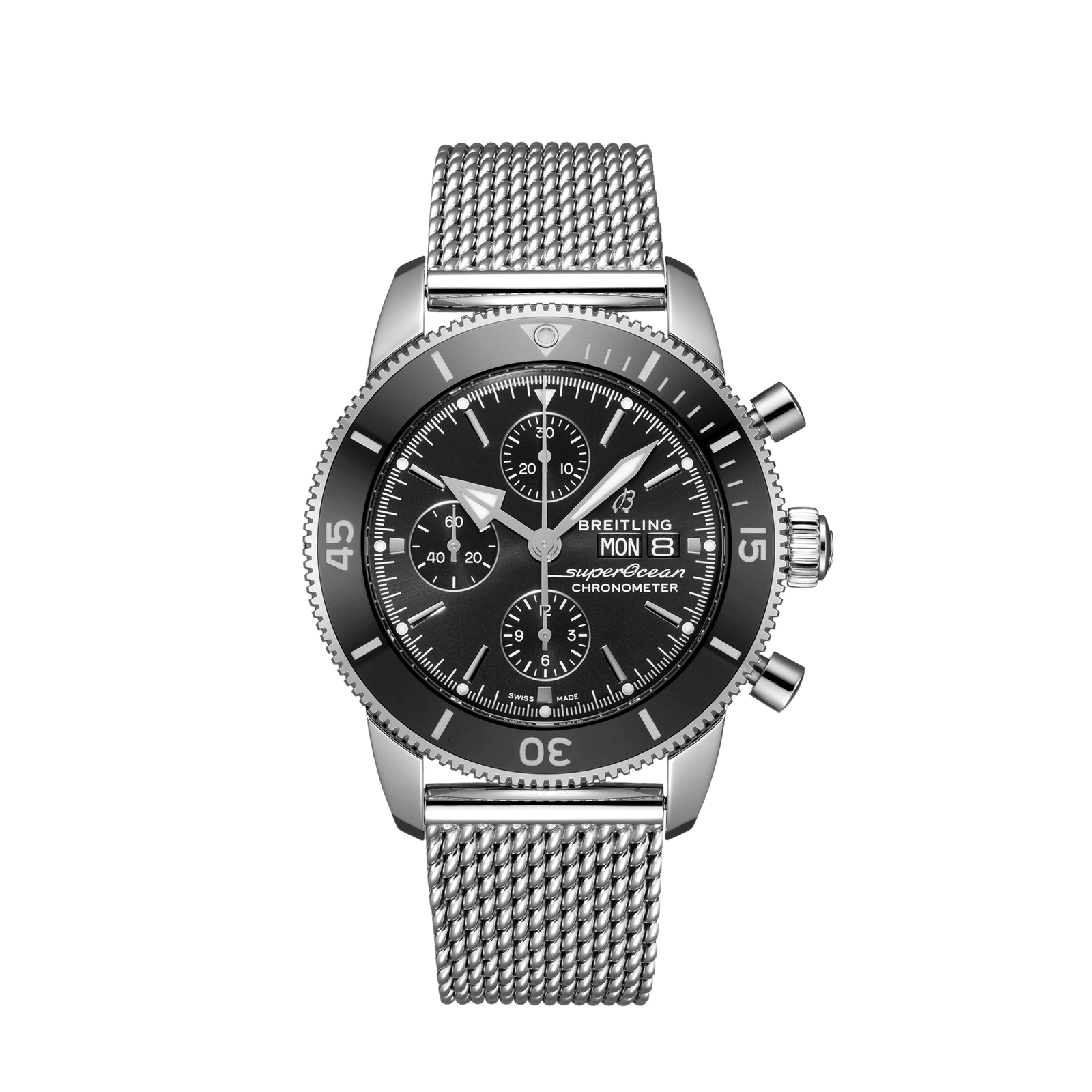 Superocean Heritage Chrono 44 A13313121B1A1 Bandiera Jewellers