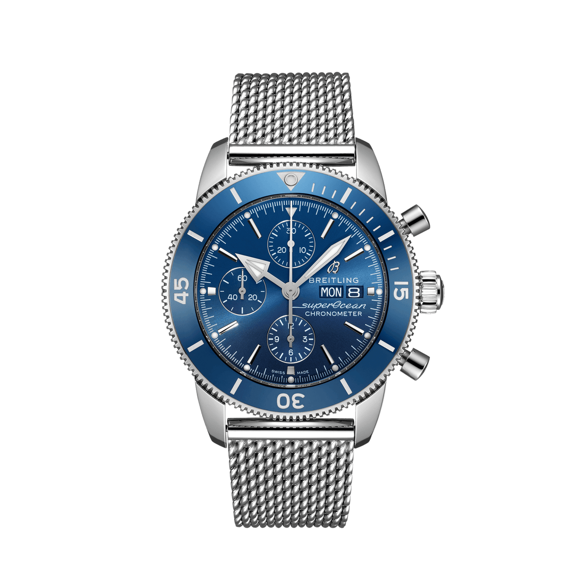 Superocean Heritage Chrono 44 A13313161C1A1 Bandiera Jewellers