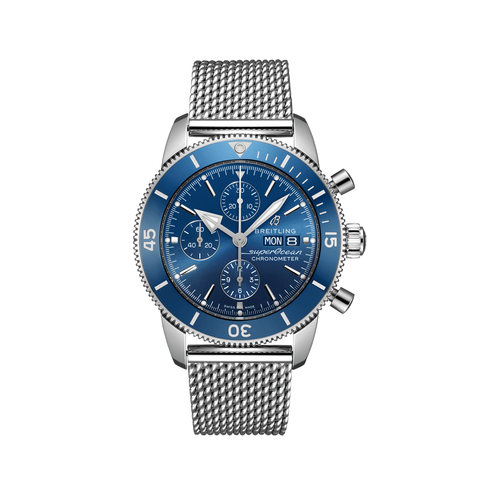 Superocean Heritage Chrono 44 A13313161C1A1 Bandiera Jewellers
