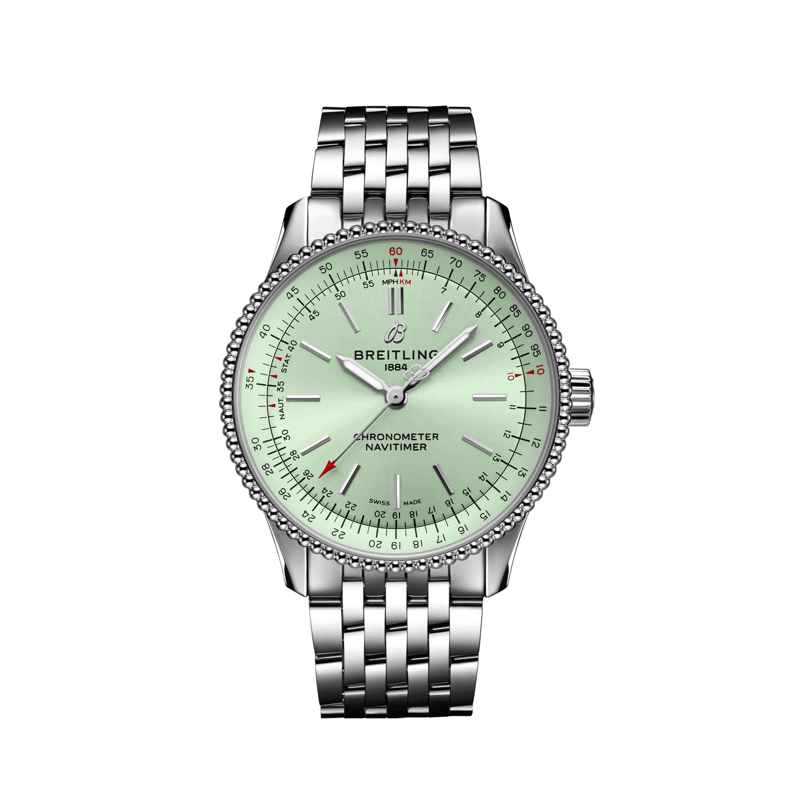 Breitling Navitimer Automatic 35 Stainless Steel A17395361L1A1 Bandiera Jewellers