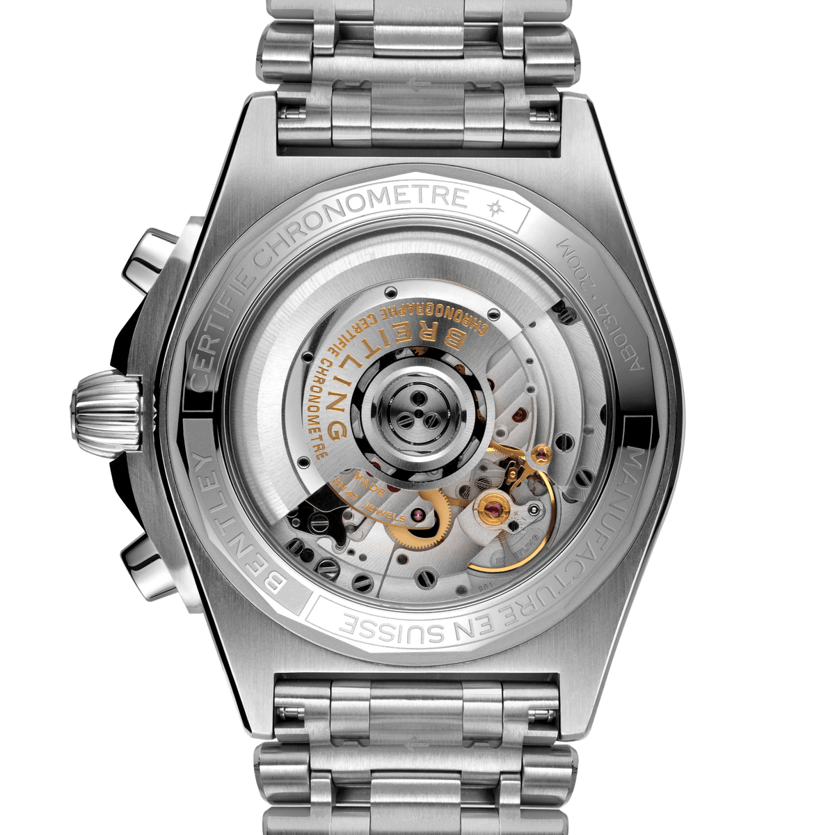 Chronomat B01 Stainless Steel 42 AB01343A1L1A1 | Bandiera Jewellers Toronto and Vaughan