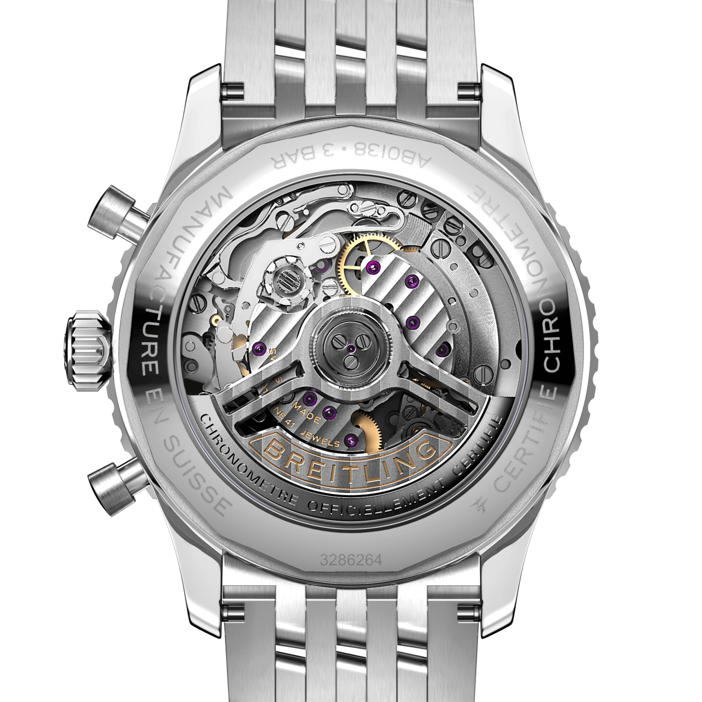 Breitling Navitimer B01 Chronograph 43 AB0138211B1A1 Bandiera Jewellers