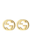 GUCCI Interlocking G 18k Yellow Gold Earrings YBD66211100100 | Bandiera Jewellers Toronto and Vaughan