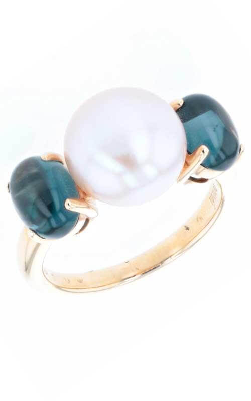 Mimí Leela Rose Gold, Blue Topaz and Violet Pearls Ring (O262R3T) | Bandiera Jewellers Toronto and Vaughan