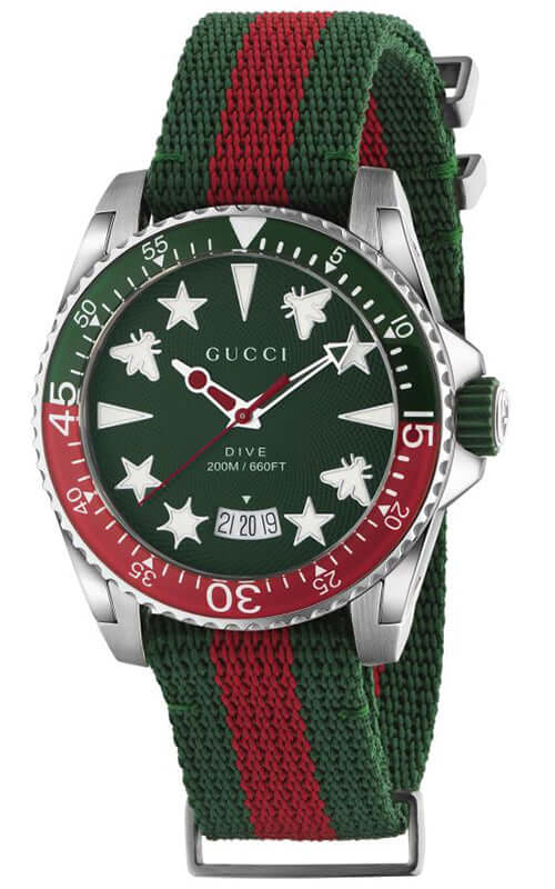 Gucci Dive XL Mens Watch (YA136209) Bandiera Jewellers Toronto