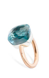 Pomellato Nudo Assoluto Ring Rose Gold and Blue Topaz (PAB7042O6000000OY) | Bandiera Jewellers Toronto and Vaughan