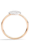 Pomellato Sabbia Ring Rose Gold and White Diamond (PAB4070O7000DB000) | Bandiera Jewellers Toronto and Vaughan