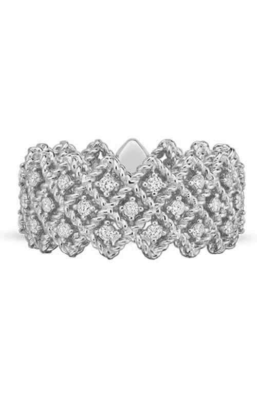 Roberto Coin New Barocco Ring White Gold and Diamond (7771650AW65X) | Bandiera Jewellers Toronto and Vaughan