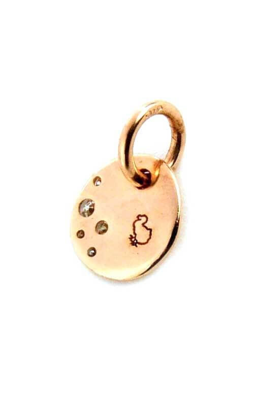 Pomellato Dodo Rose gold and Diamonds Pendant DM9/B Bandiera Jewellers
