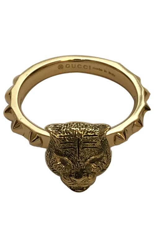 Gucci Le Marche Des Merveilles Feline Gold and Diamonds Ring (YBC503151001014) | Bandiera Jewellers Toronto and Vaughan